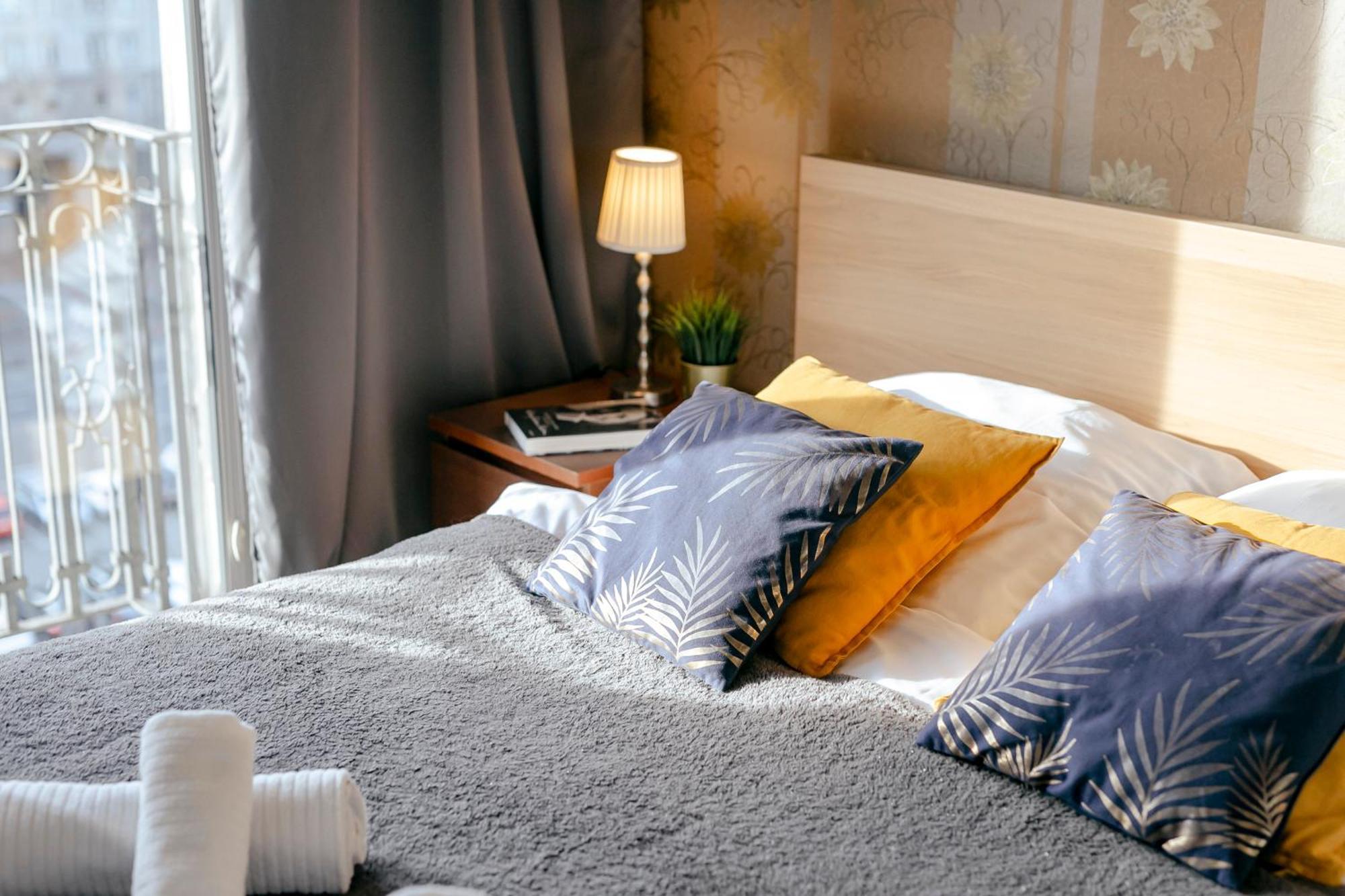 Plac Konstytucji 6 Orange - Apartament Dla 4 Osob - Bezplatny Parking - Free Parking - Piekny Widok Na Panorame Warszawy Варшава Экстерьер фото