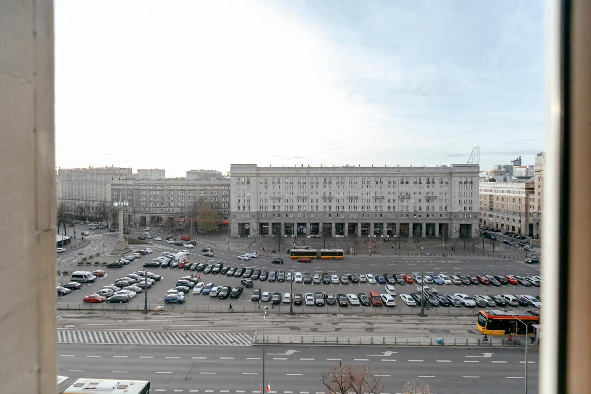 Plac Konstytucji 6 Orange - Apartament Dla 4 Osob - Bezplatny Parking - Free Parking - Piekny Widok Na Panorame Warszawy Варшава Экстерьер фото