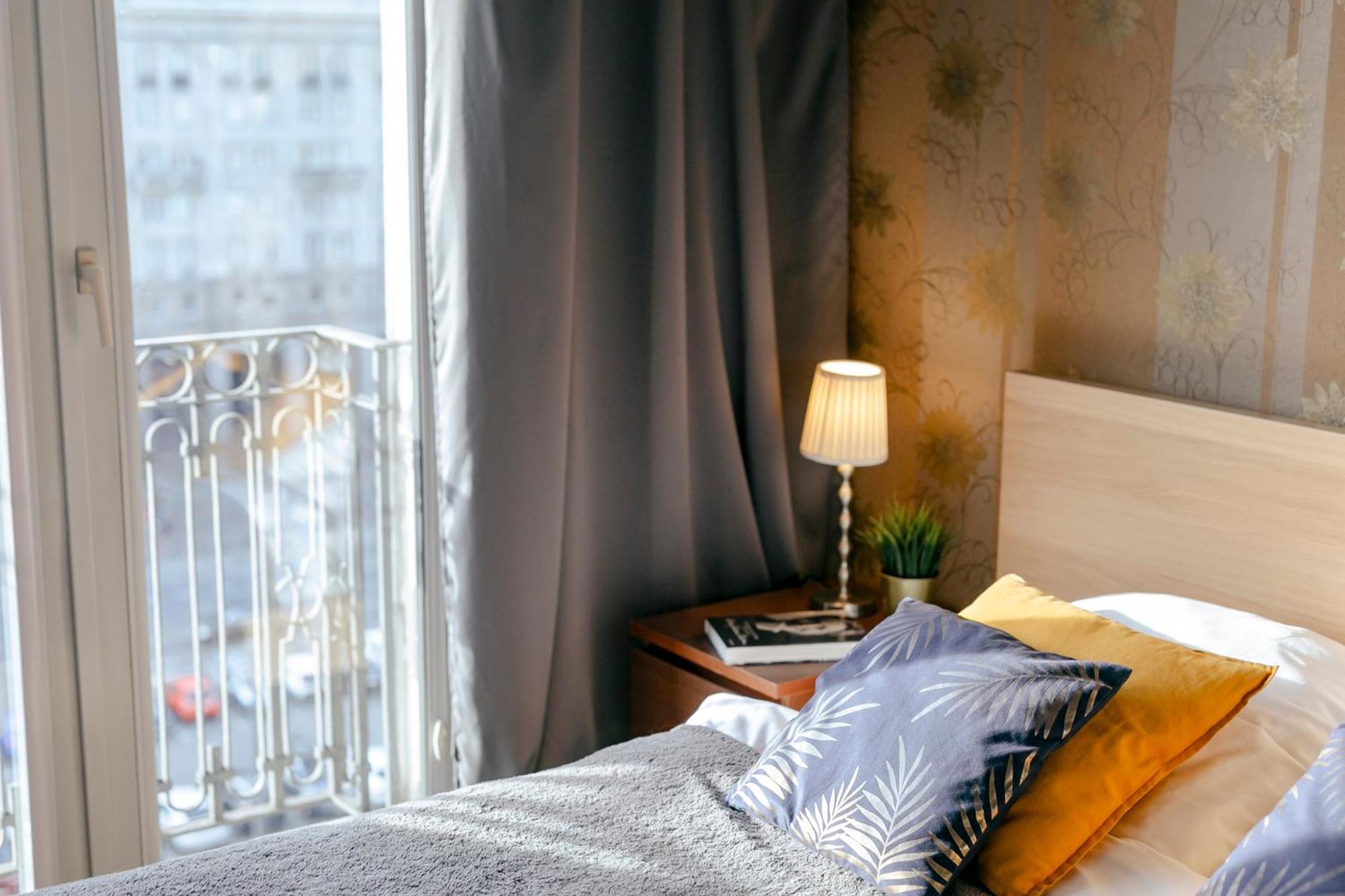 Plac Konstytucji 6 Orange - Apartament Dla 4 Osob - Bezplatny Parking - Free Parking - Piekny Widok Na Panorame Warszawy Варшава Экстерьер фото